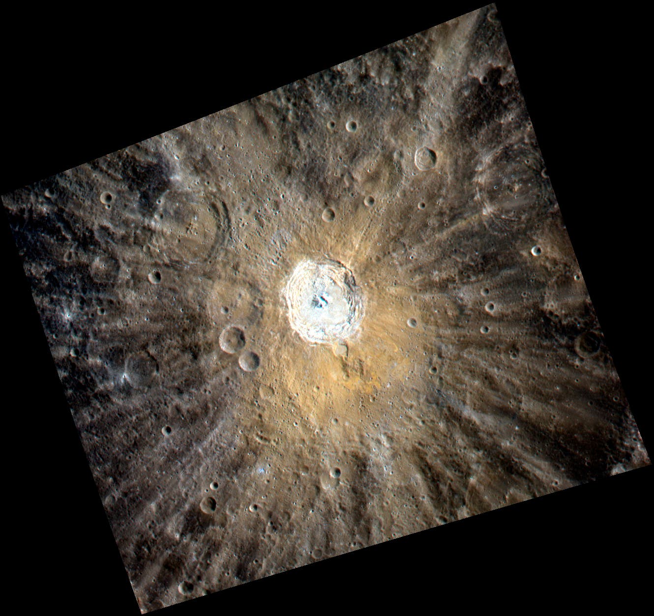 Krater Kuiper auf Merkur