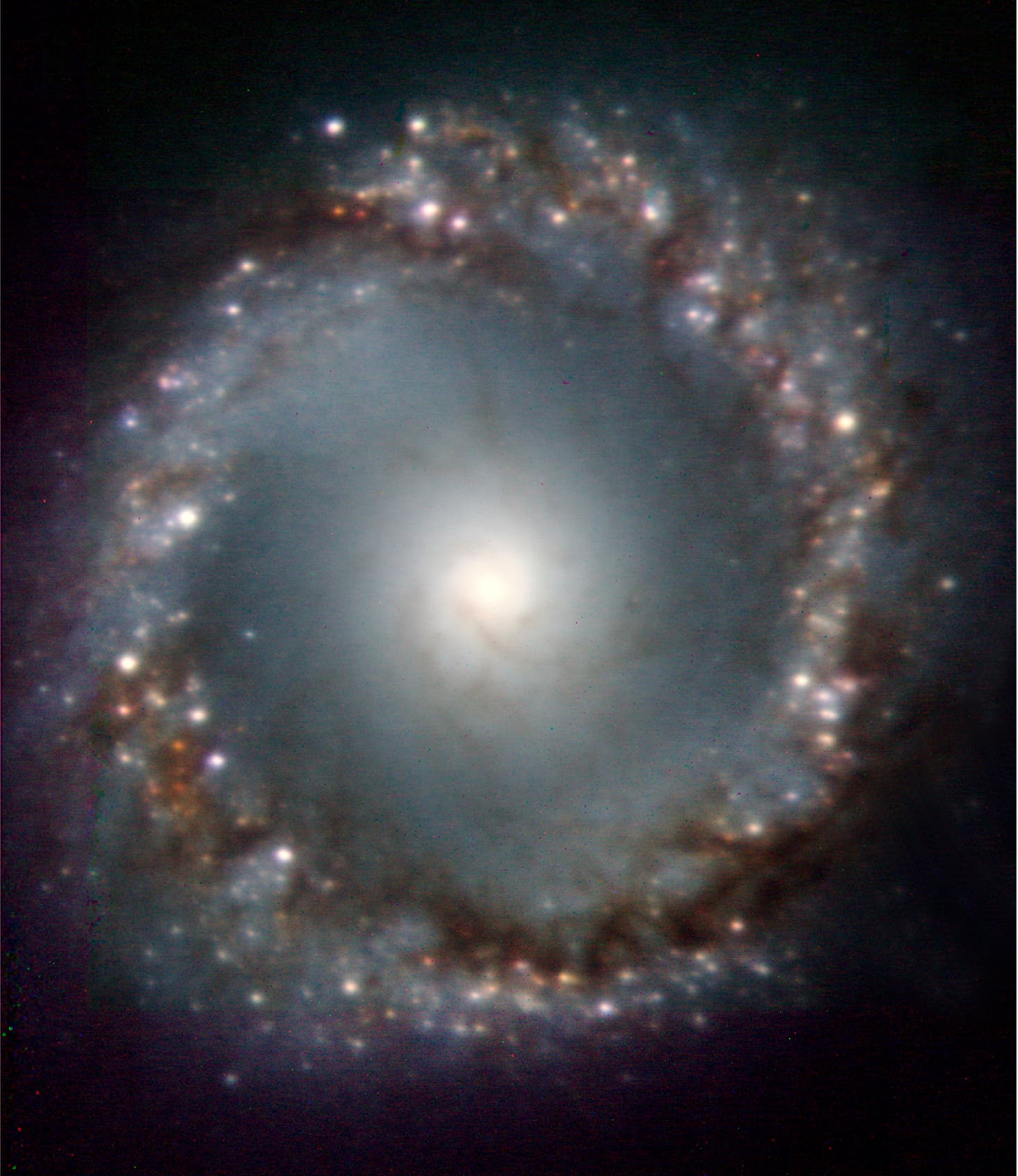 Die aktive Galaxie NGC 1097