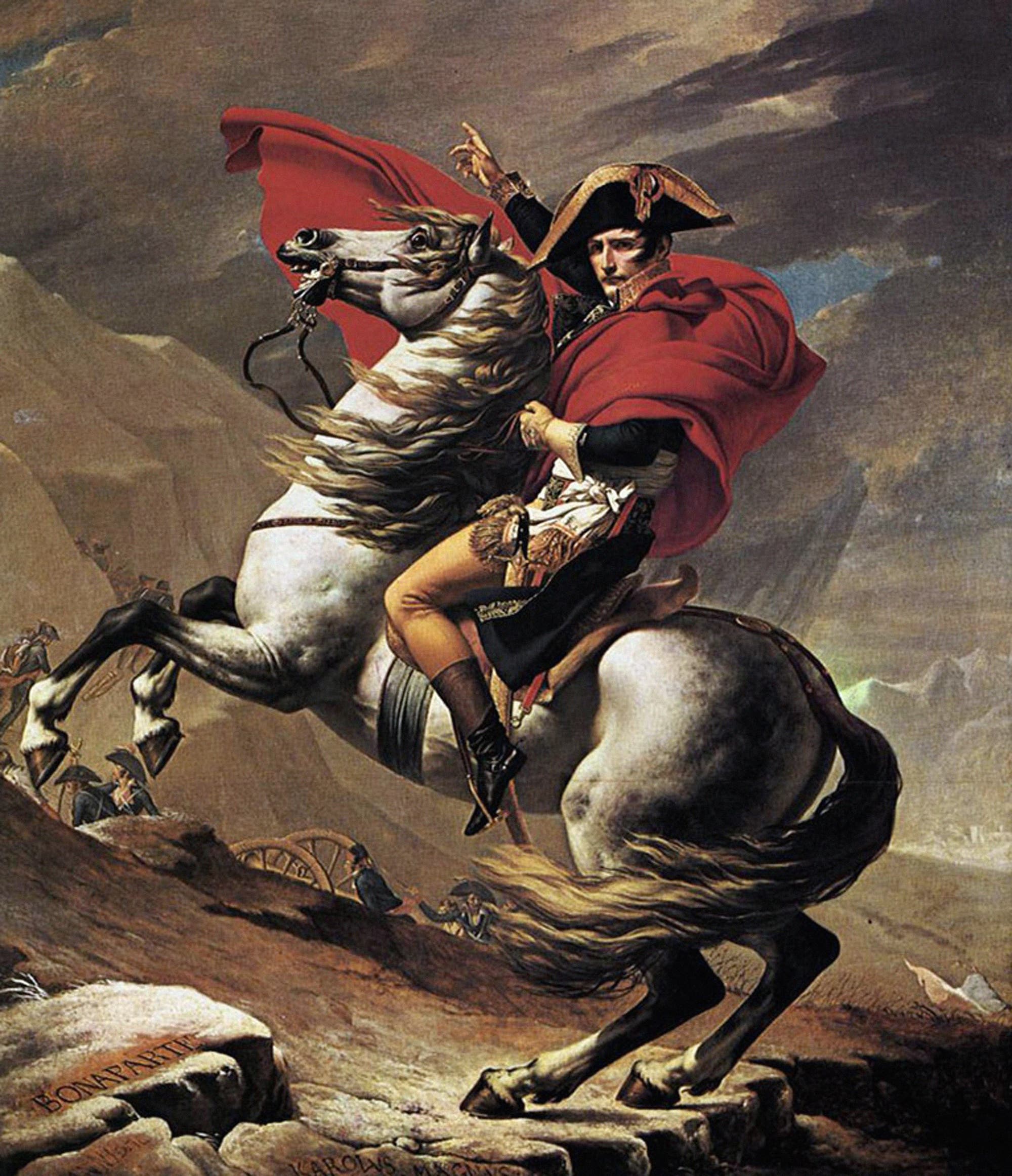 Napoleon hoch zu Ross