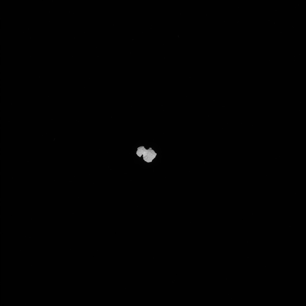 Der Anflug von Rosetta auf 67P (Animation)