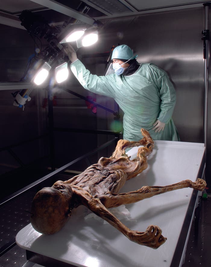 Um Ötzi seine letzten Geheimnisse