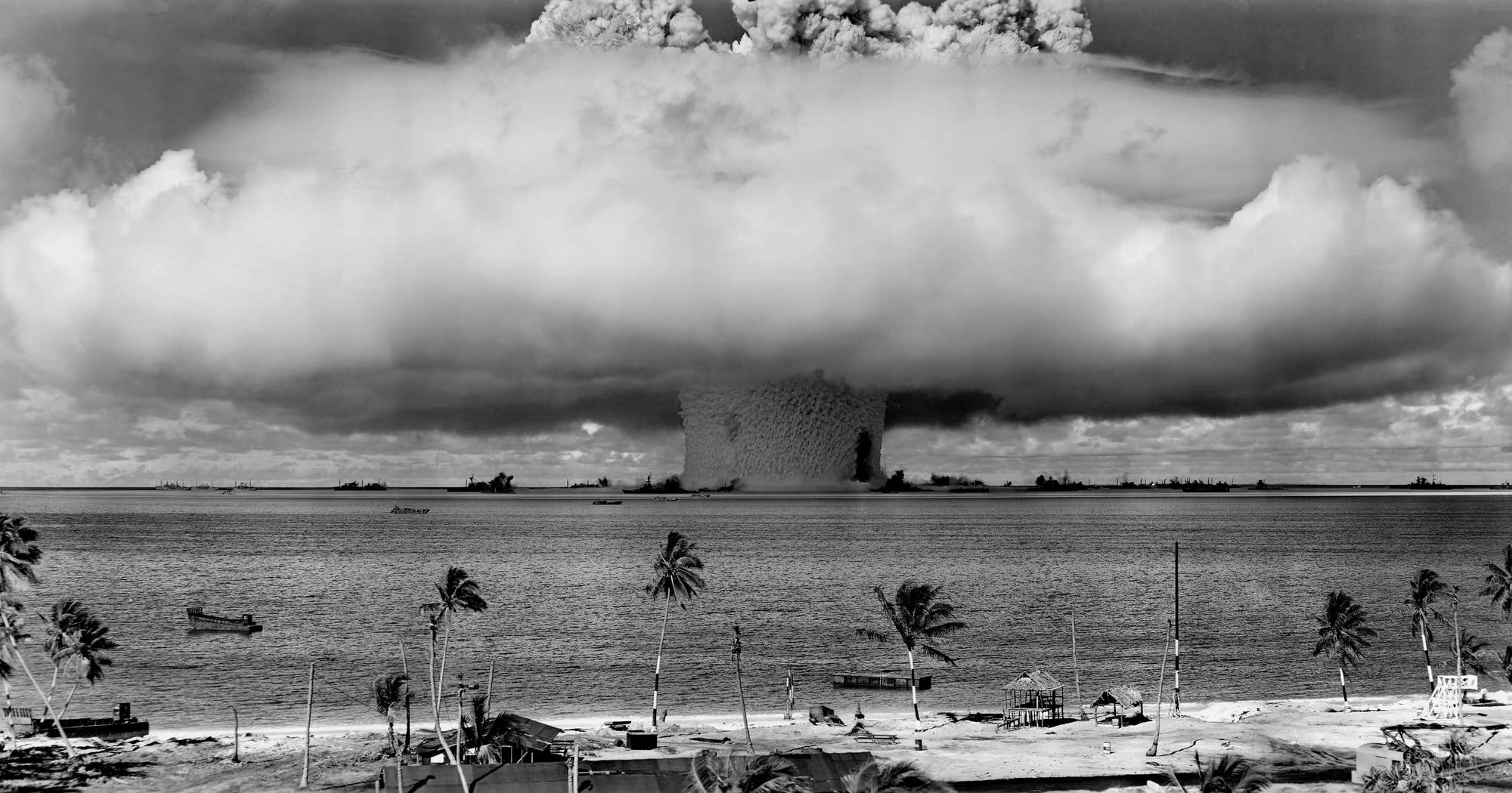 Kernwaffentest des US-Militärs auf dem Bikini-Atoll 1946