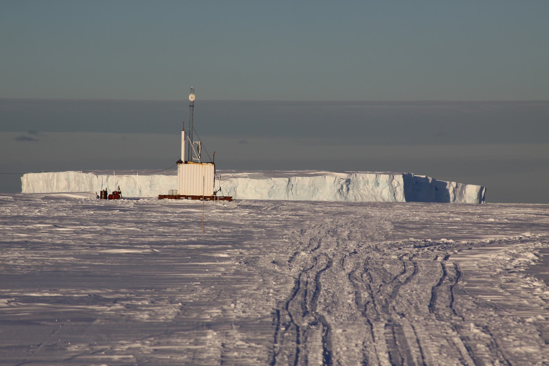 Die Abhörstation PALAOA in der Antarktis
