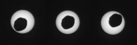 Phobos verfinstert die Sonne