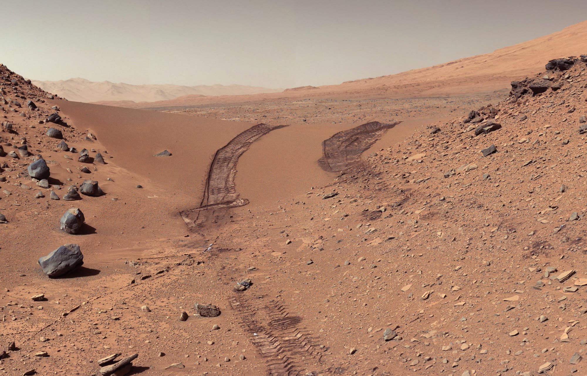 Ein Blick auf den Mars