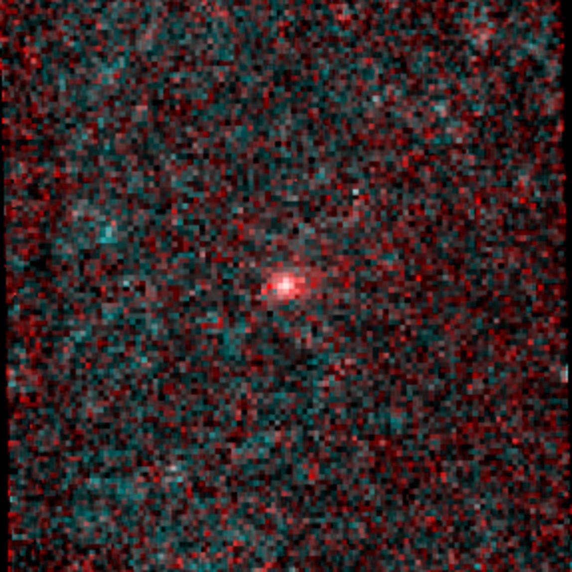 Der Komet C/2014 C3 (NEOWISE) Infrarotbild