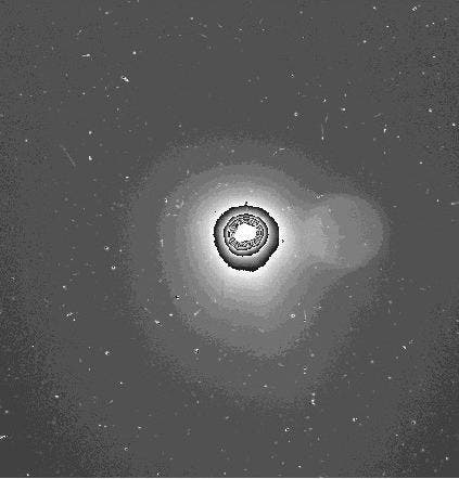 Komet 67P/Tschurjumow-Gerasimenko mit schwacher Koma