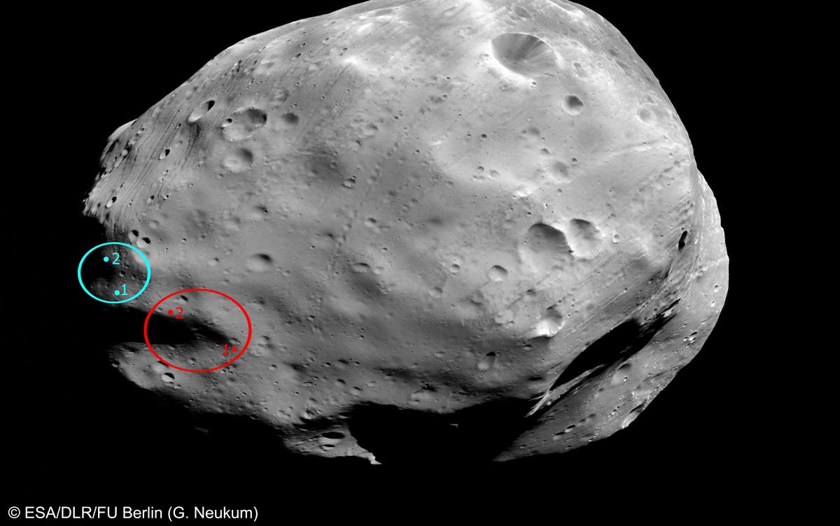 Der Landeplatz von Phobos-Grunt