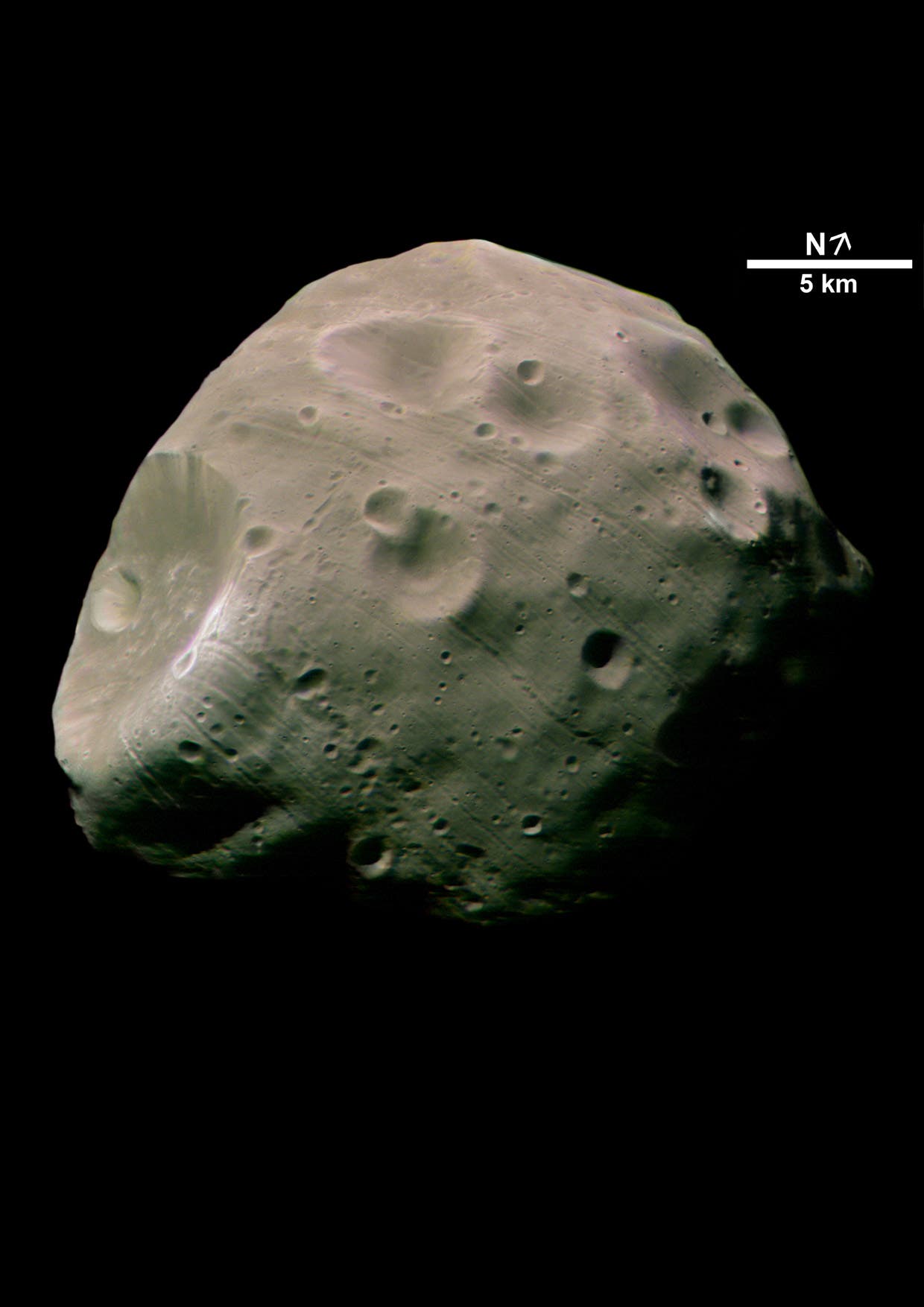 Phobos in Farbe