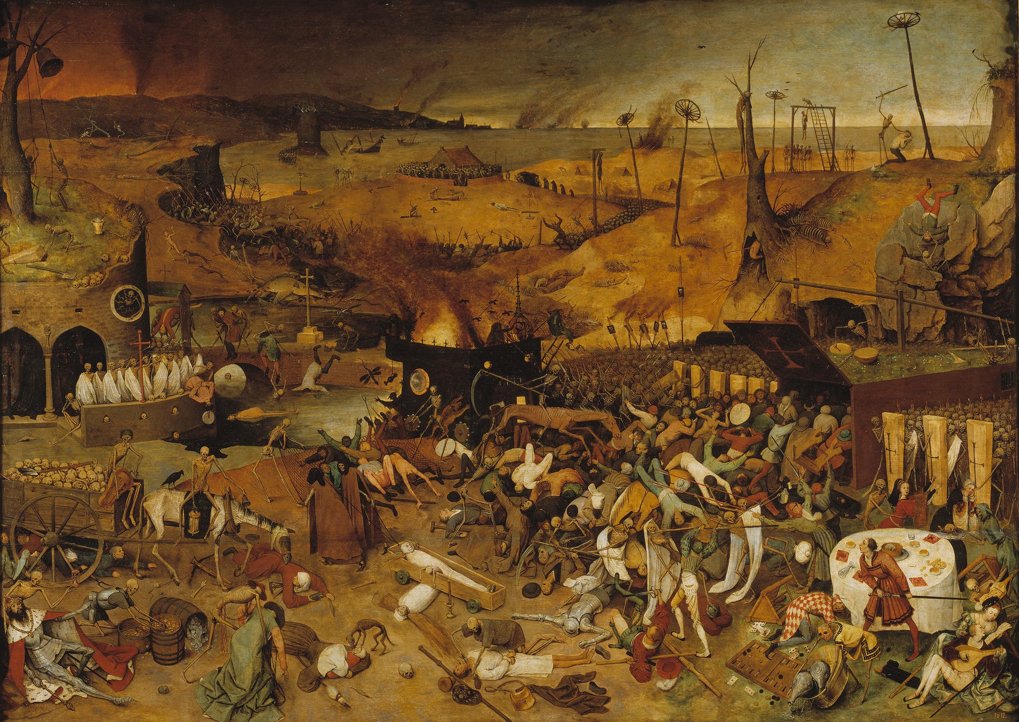 Gemälde von Pieter Bruegel dem Älteren: Der Triumph des Todes