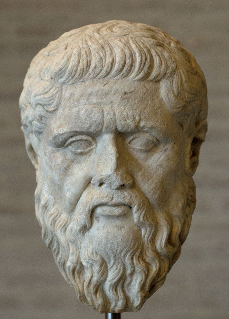 Römische Kopie von Platons Kopf