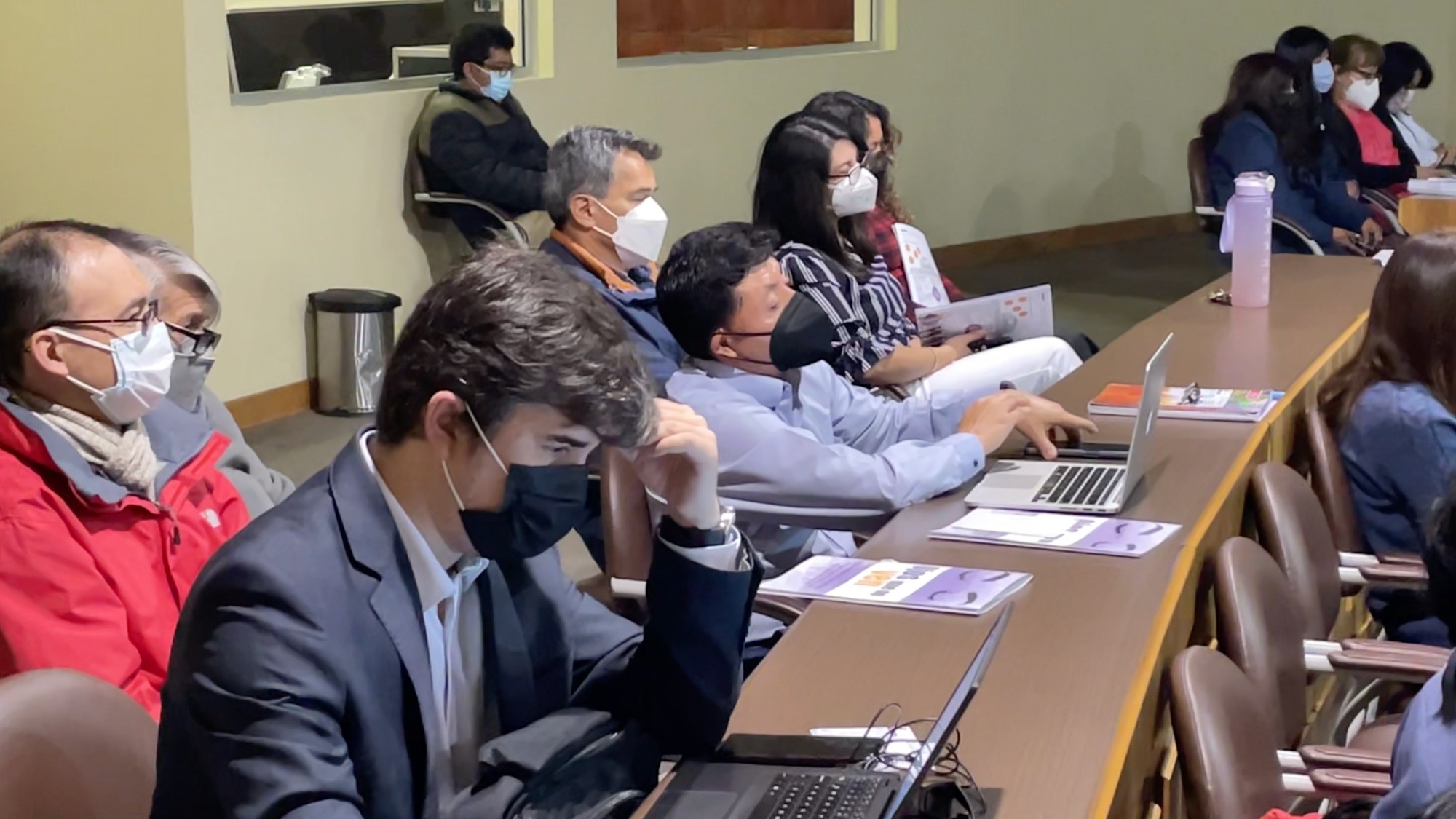 Seminar an der Polytechnischen Hochschule in Quito