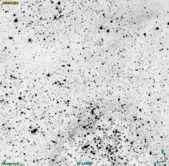 Der Pulsar PSR J0540-6919 in der Großen Magellanschen Wolke