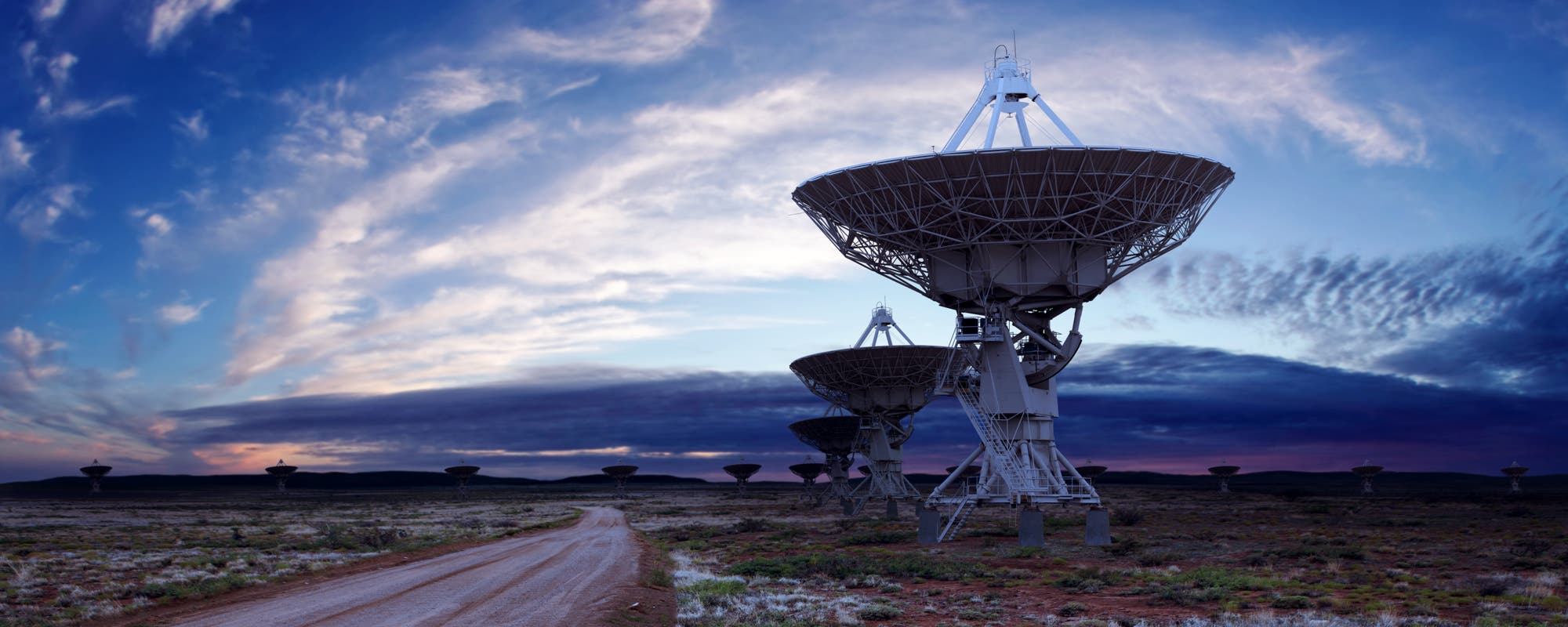 Das Very Large Array ist eine aus 27 Radioteleskopen bestehende Anlage im US-Bundesstaat New Mexico