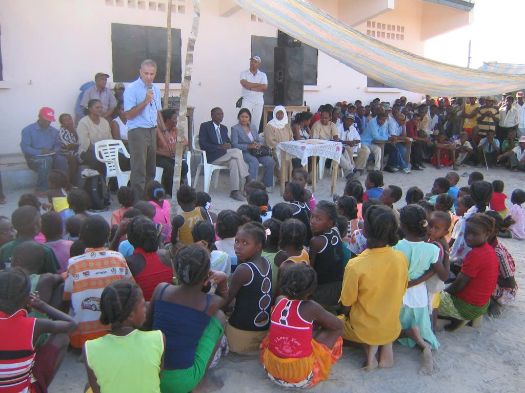 Schuleinweihung in Madagaskar