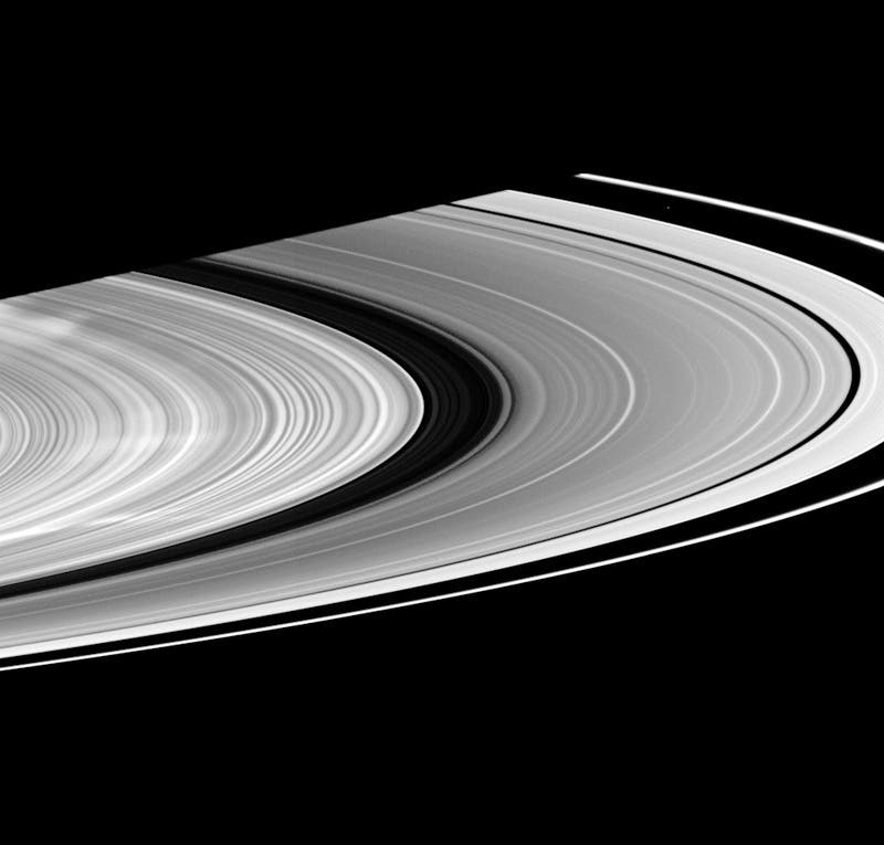 Speichen im Saturnring