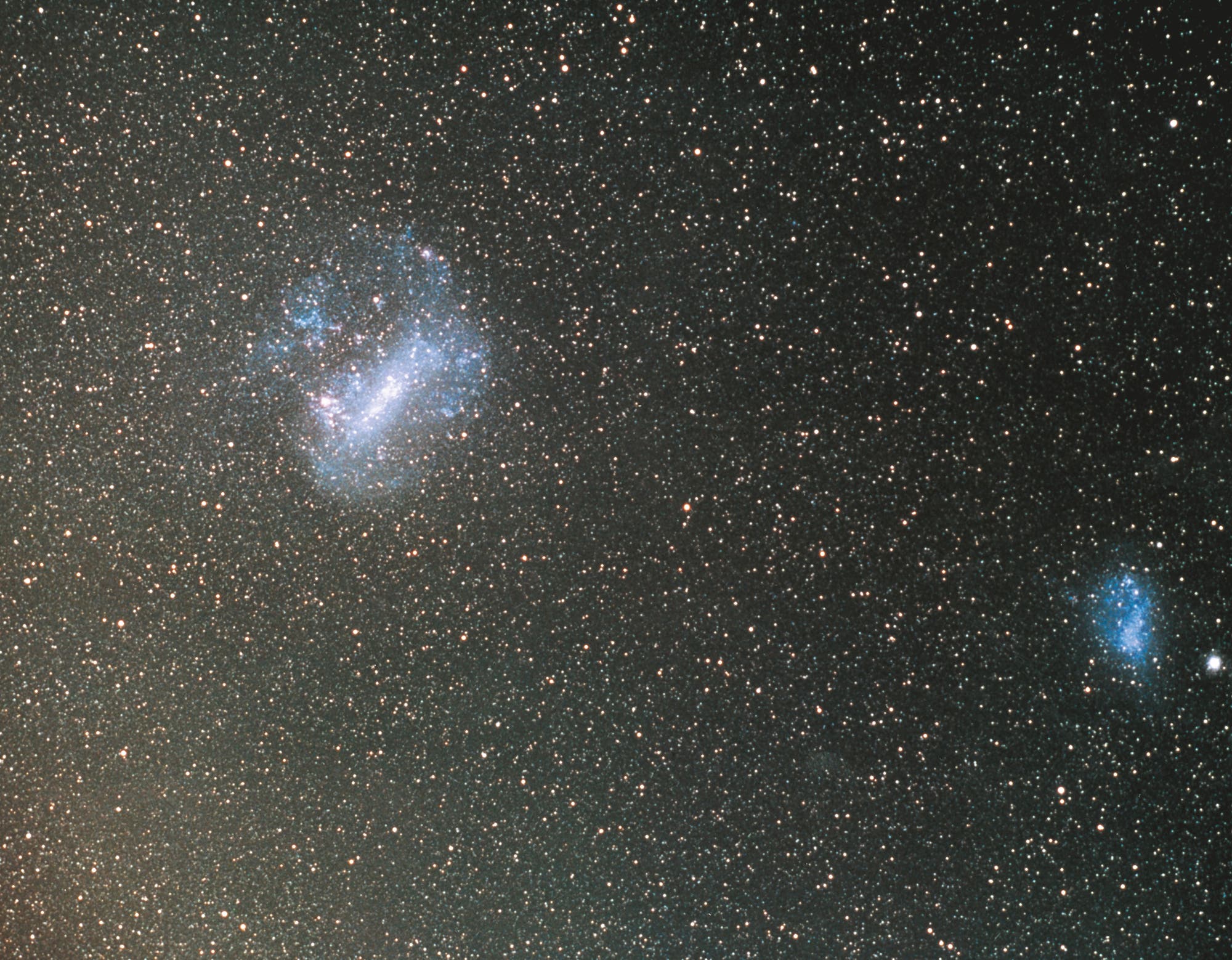 Die beiden Magellanschen Wolken – Begleiter unserer Milchstraße