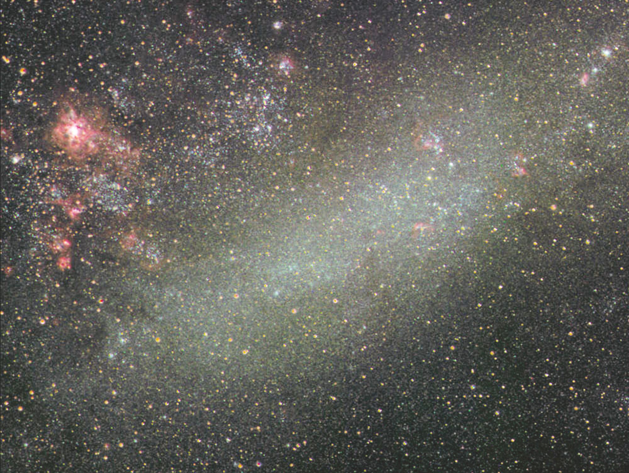Detailaufnahme der Großen Magellanschen Wolke
