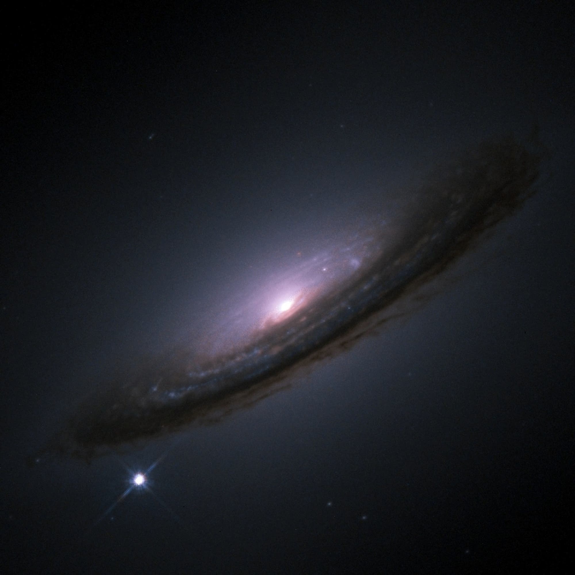 Supernova 1994D in der Galaxie NGC 4526