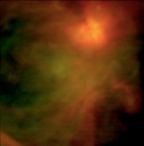 Der Orionnebel M42 im Blick der Flugzeugsternwarte SOFIA