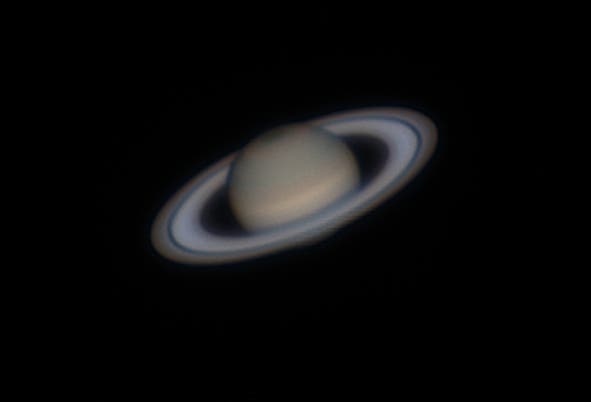Ringplanet Saturn im Amateurfernrohr