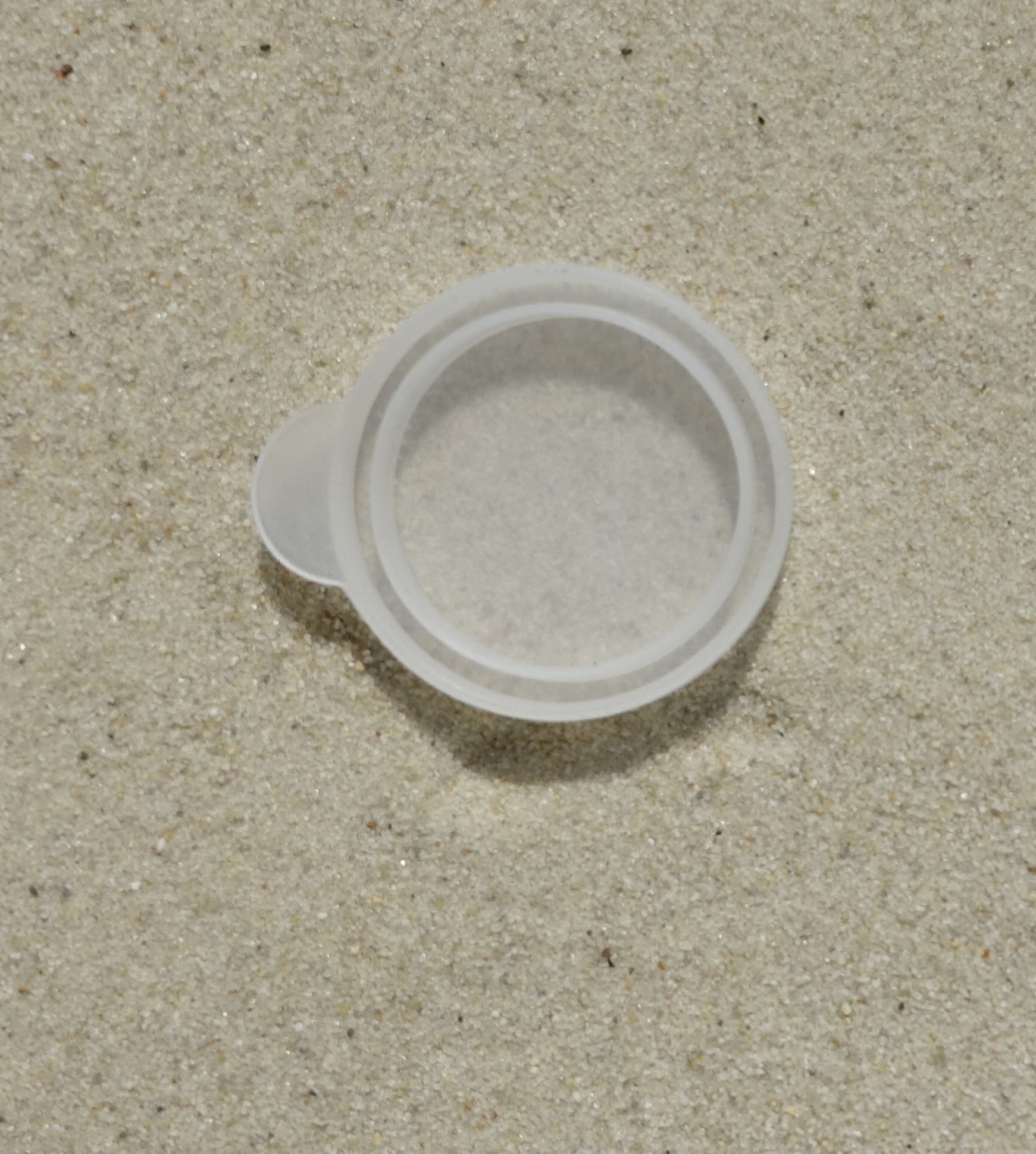Geneigte Sandfläche