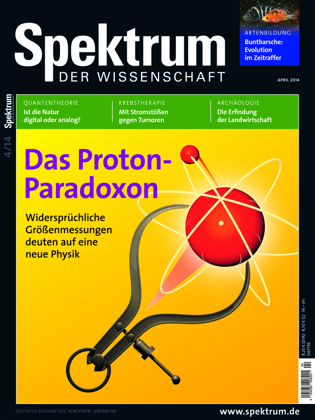 Aus Spektrum der Wissenschaft 04/2014