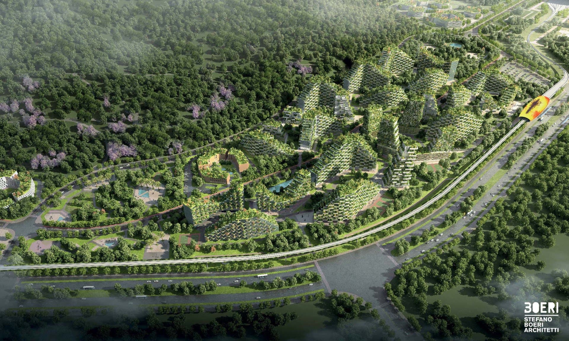Liuzhou Forest City soll Chinas massive Probleme bei der Verstädterung angehen