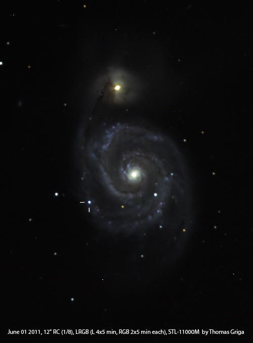 Supernova in Messier 51