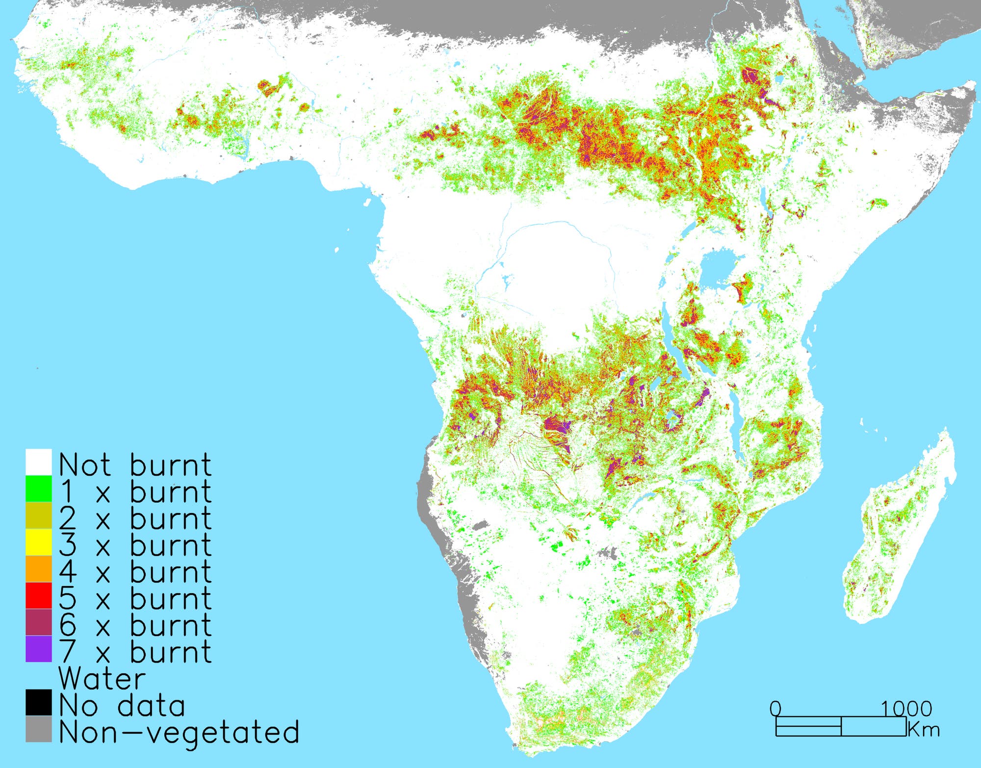 Verbranntes Afrika