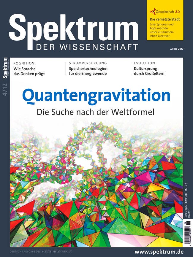 Spektrum der Wissenschaft Heft 04/2012