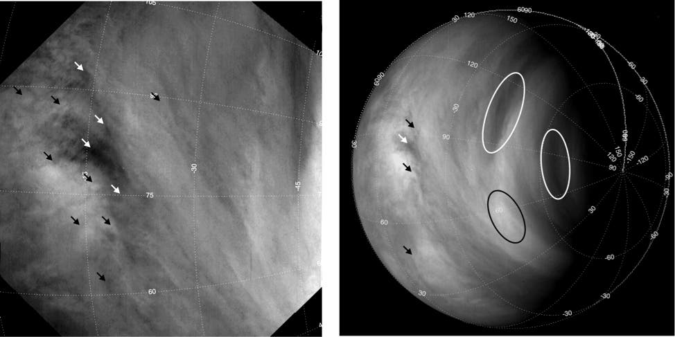 Wolkenbewegungen auf Venus verfolgen