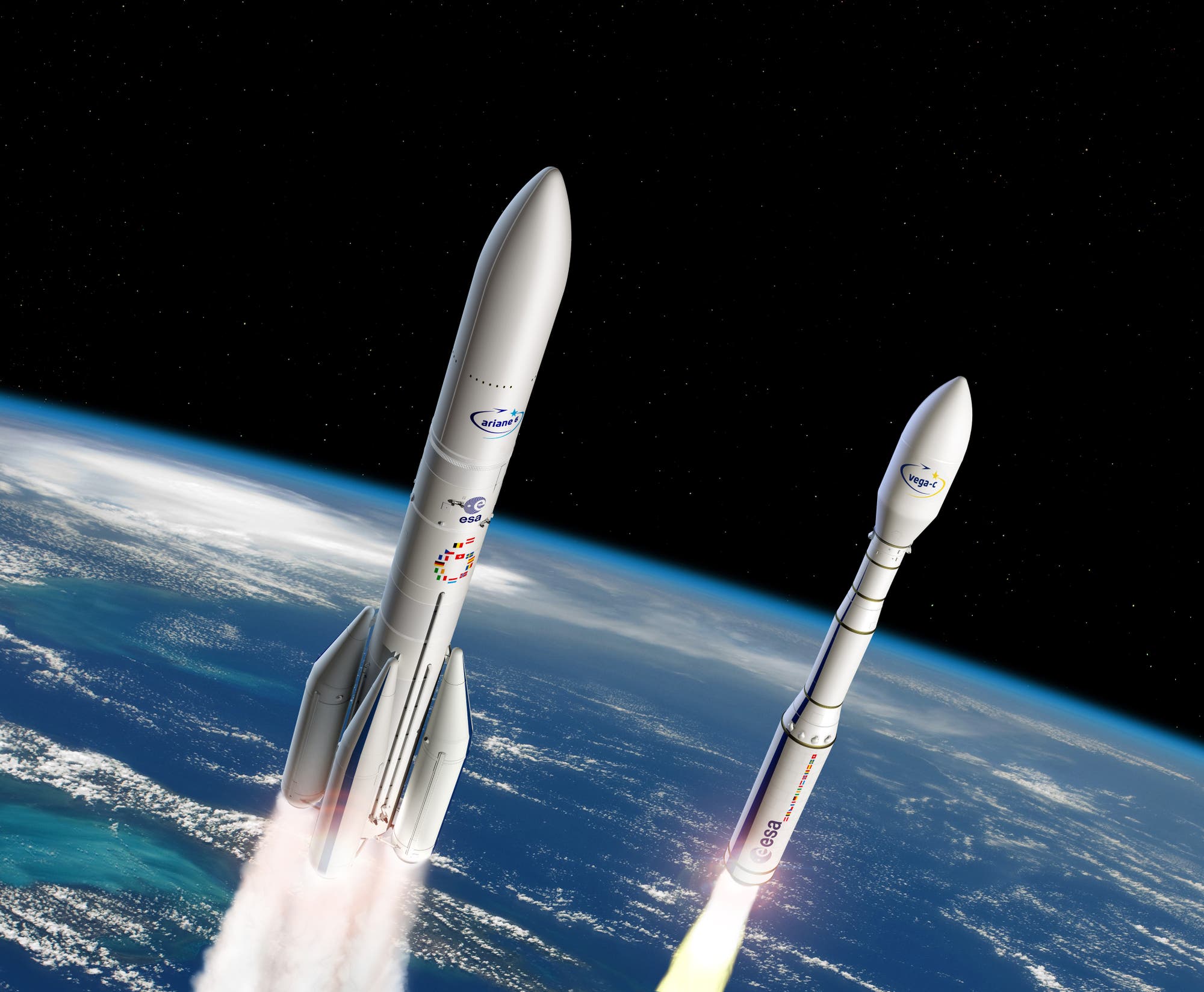 Ariane 6 und Vega-C