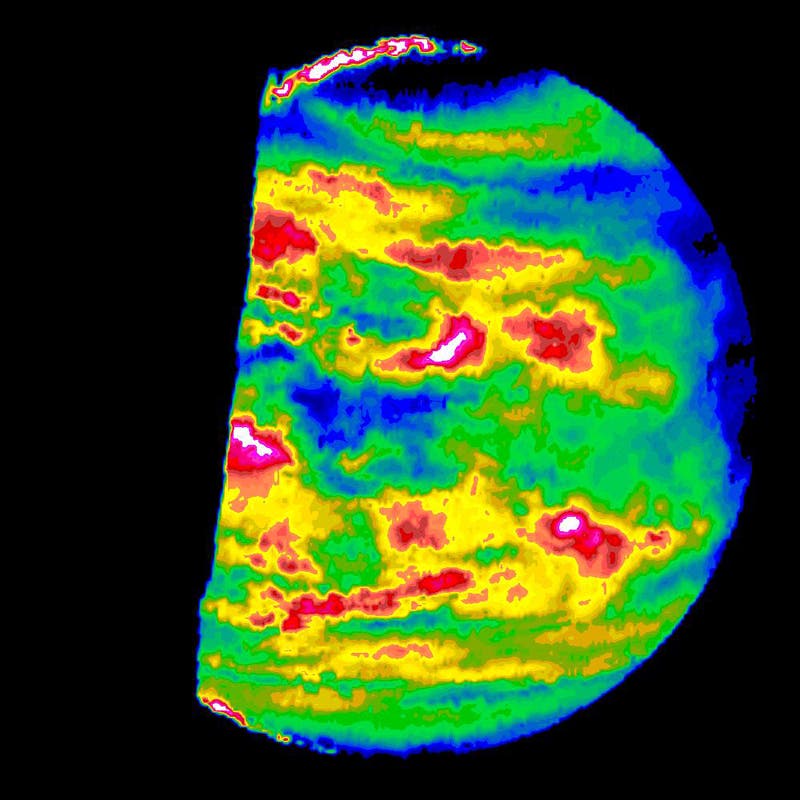 Die Venus im infraroten Licht