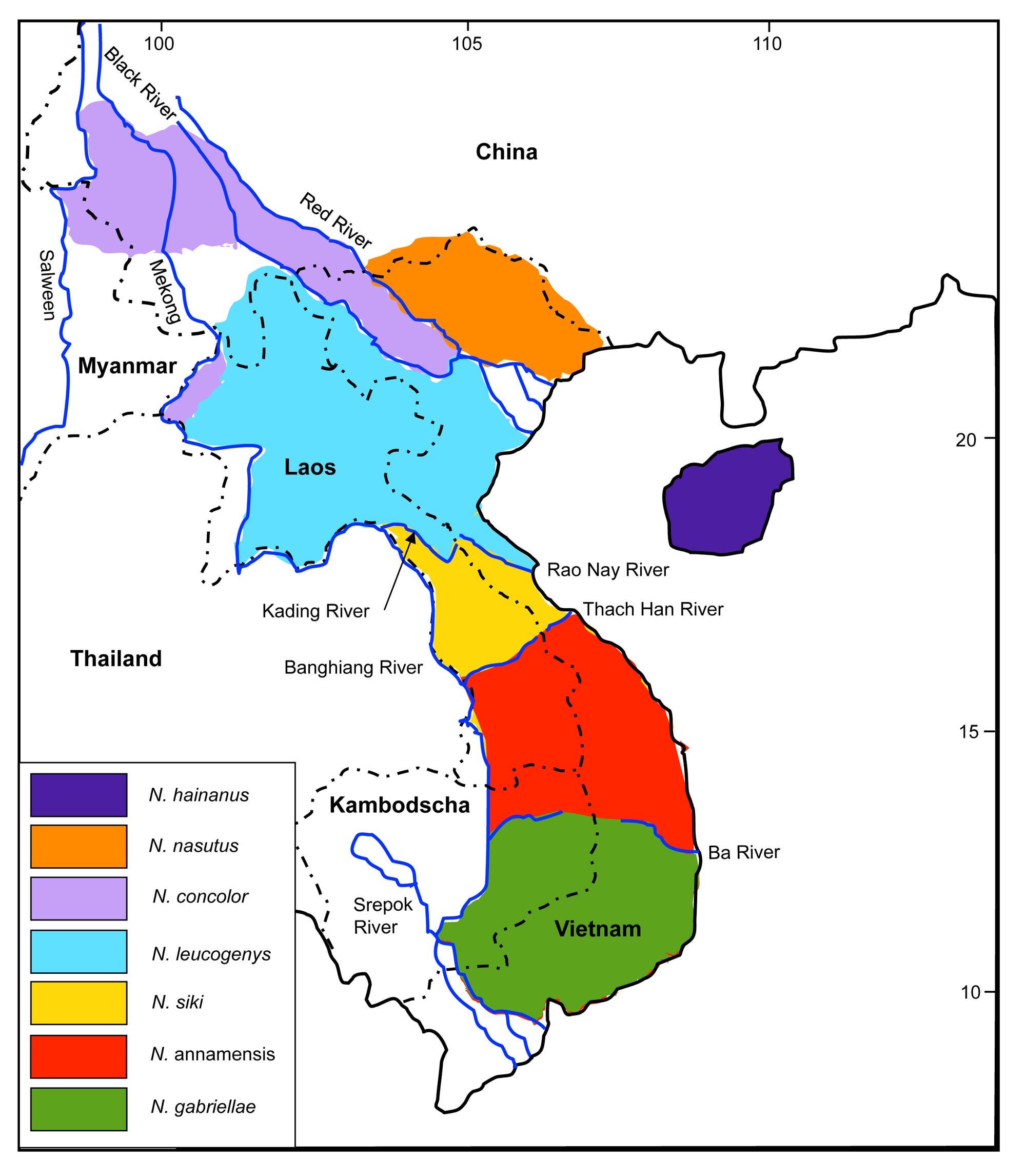 Gibbonheimat Indochina 