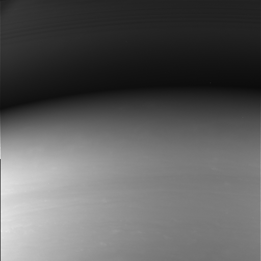 Das letzte Bild der Saturnsonde Cassini