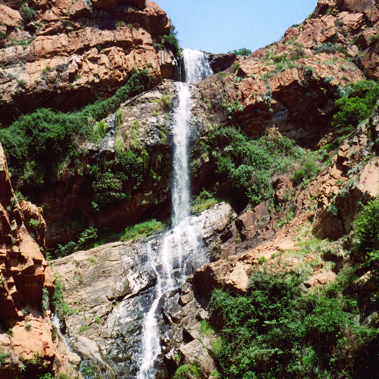 Wasserfall in Witwatersrand