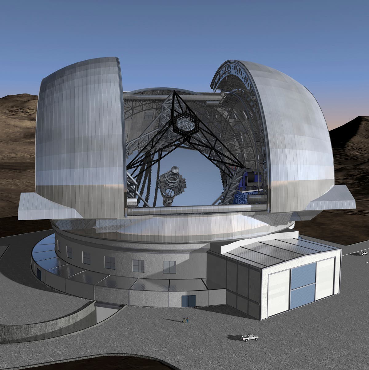 Das "European Extremely Large Telescope" (E-ELT)