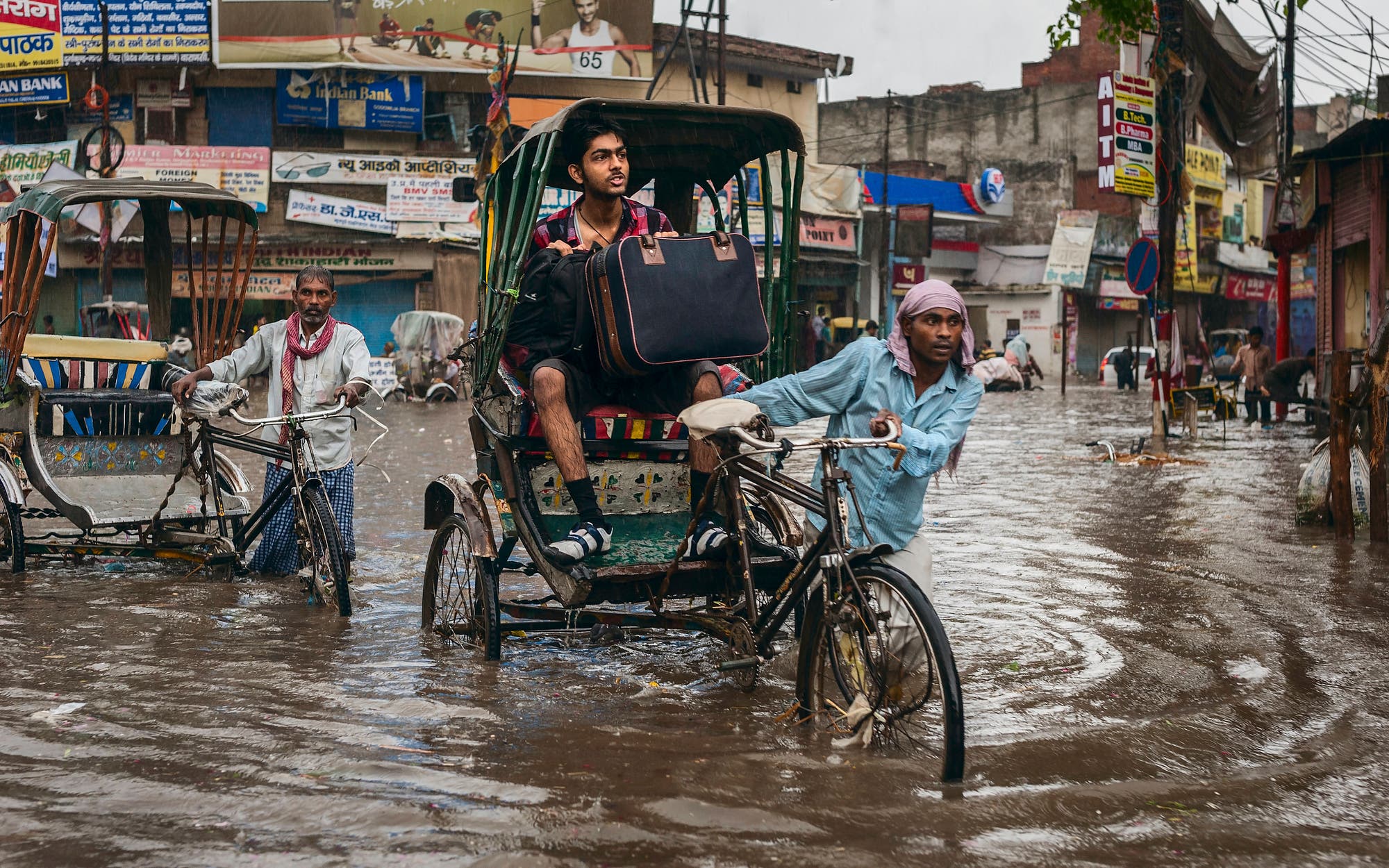 Überflutungen in Indien