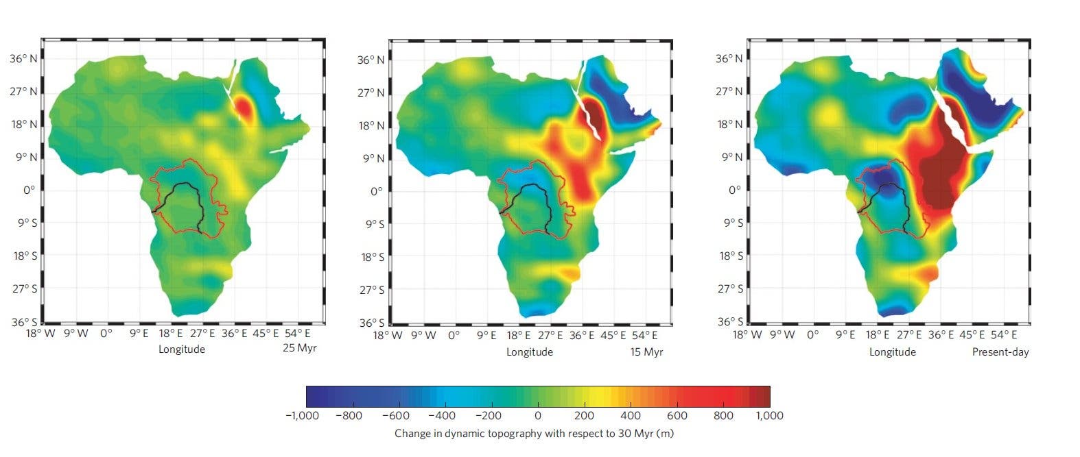 Afrikas dynamische Topographie