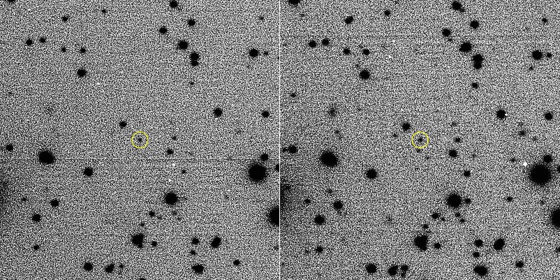 Der Asteroid 2015 BZ509 in Aufnahmen des Large Binocular Telescope