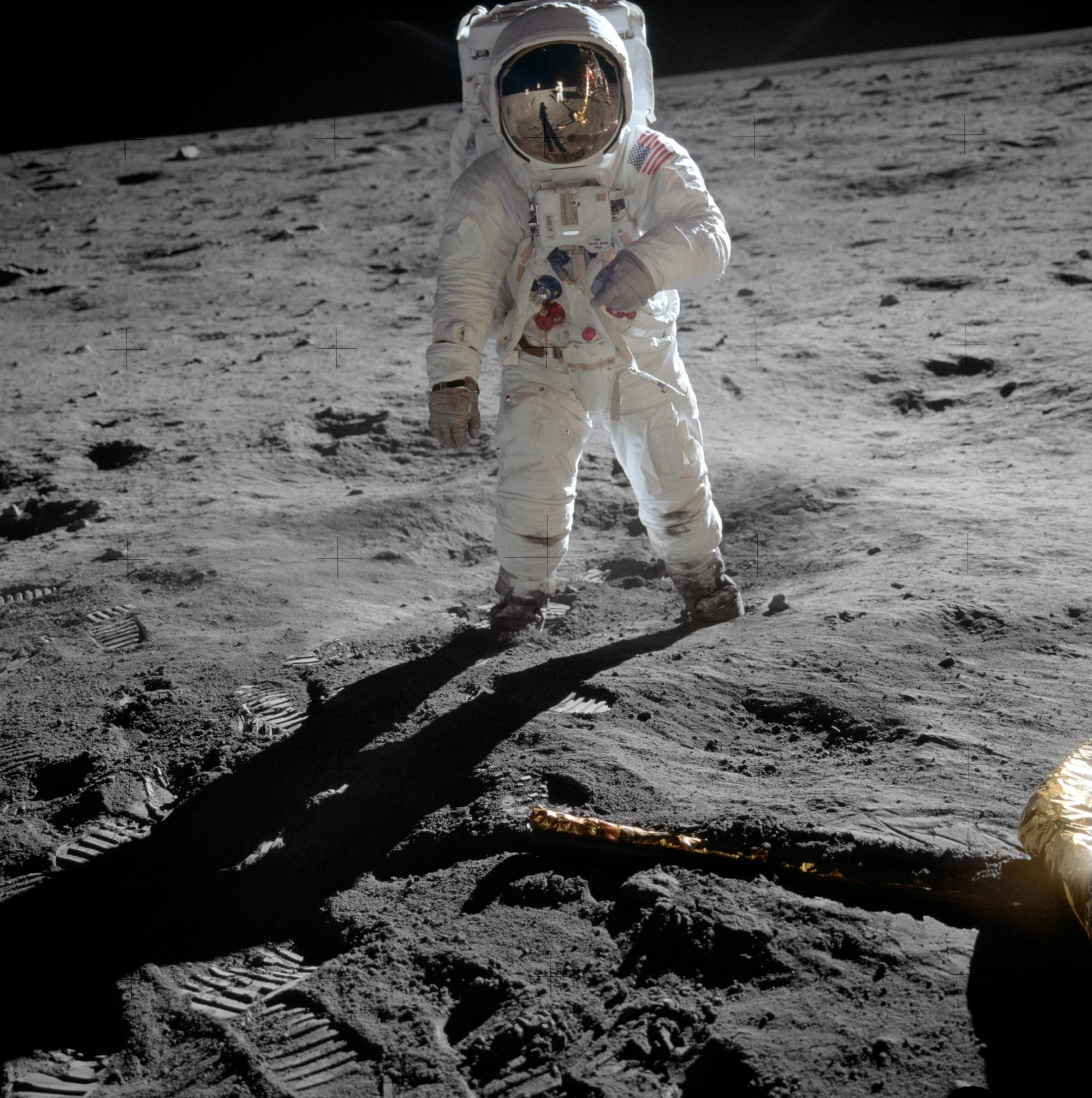 Buzz Aldrin auf dem Mond