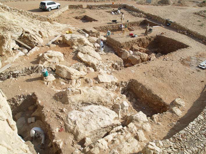 Die Ausgrabungen am Jebel Faya