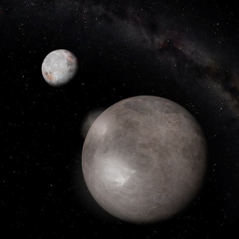 Charon und Pluto