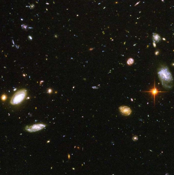 Galaxien im jungen Universum