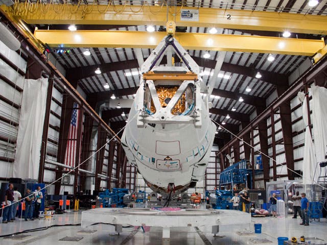 Falcon 9 und Dragon-Kapsel