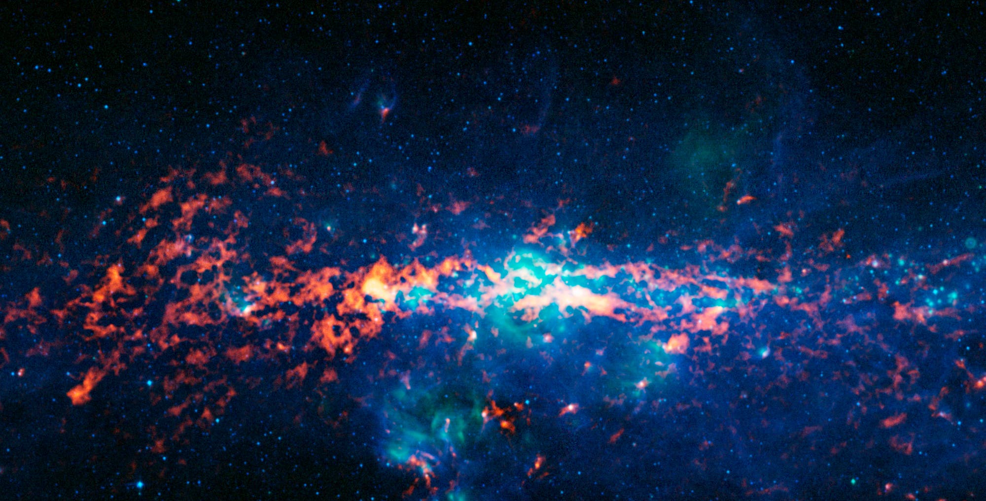 Im Jahr 1968 spürten Astronomen Ammoniak in der Gaswolke Sagittarius B2 auf.