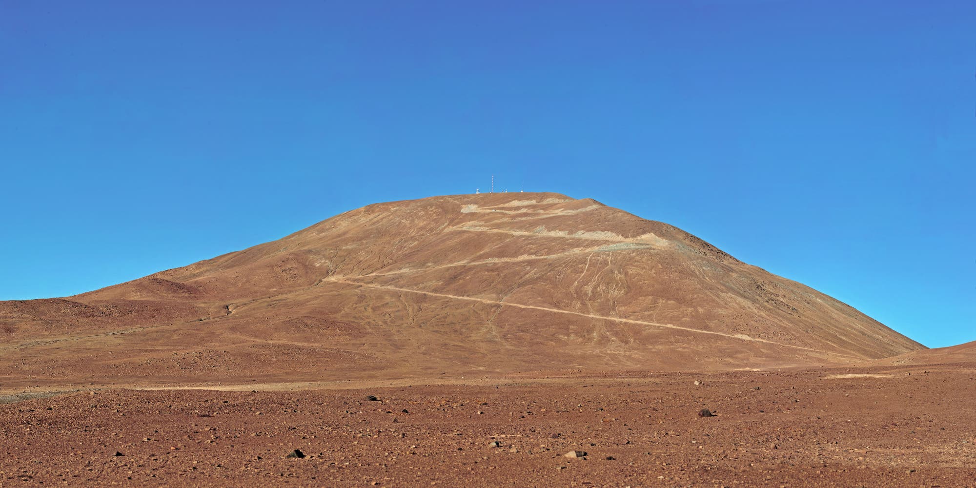 Der Cerro Armazones in der chilenischen Atacama-Wüste