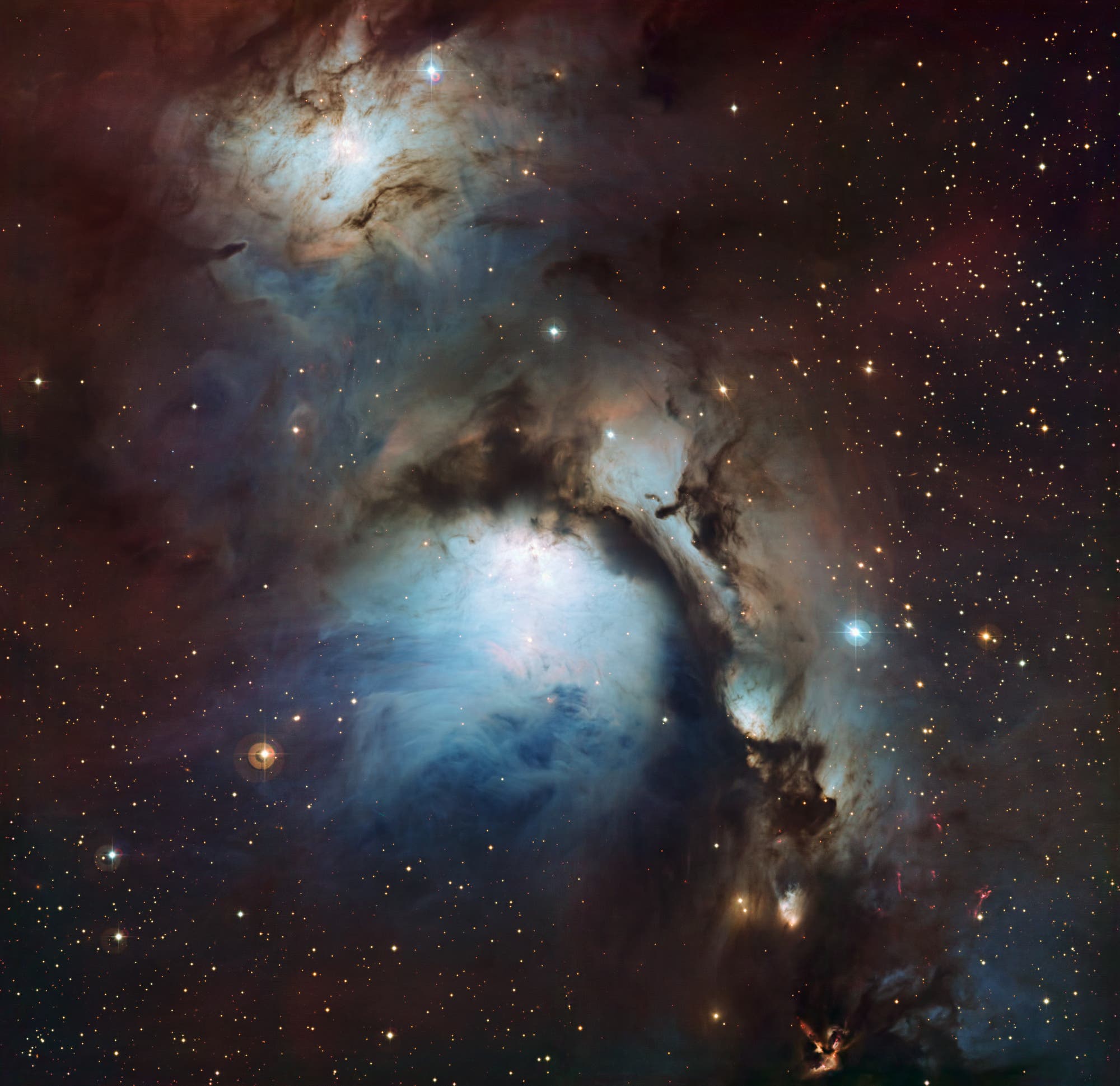 Der Emissions- und Reflexionsnebel Messier 78