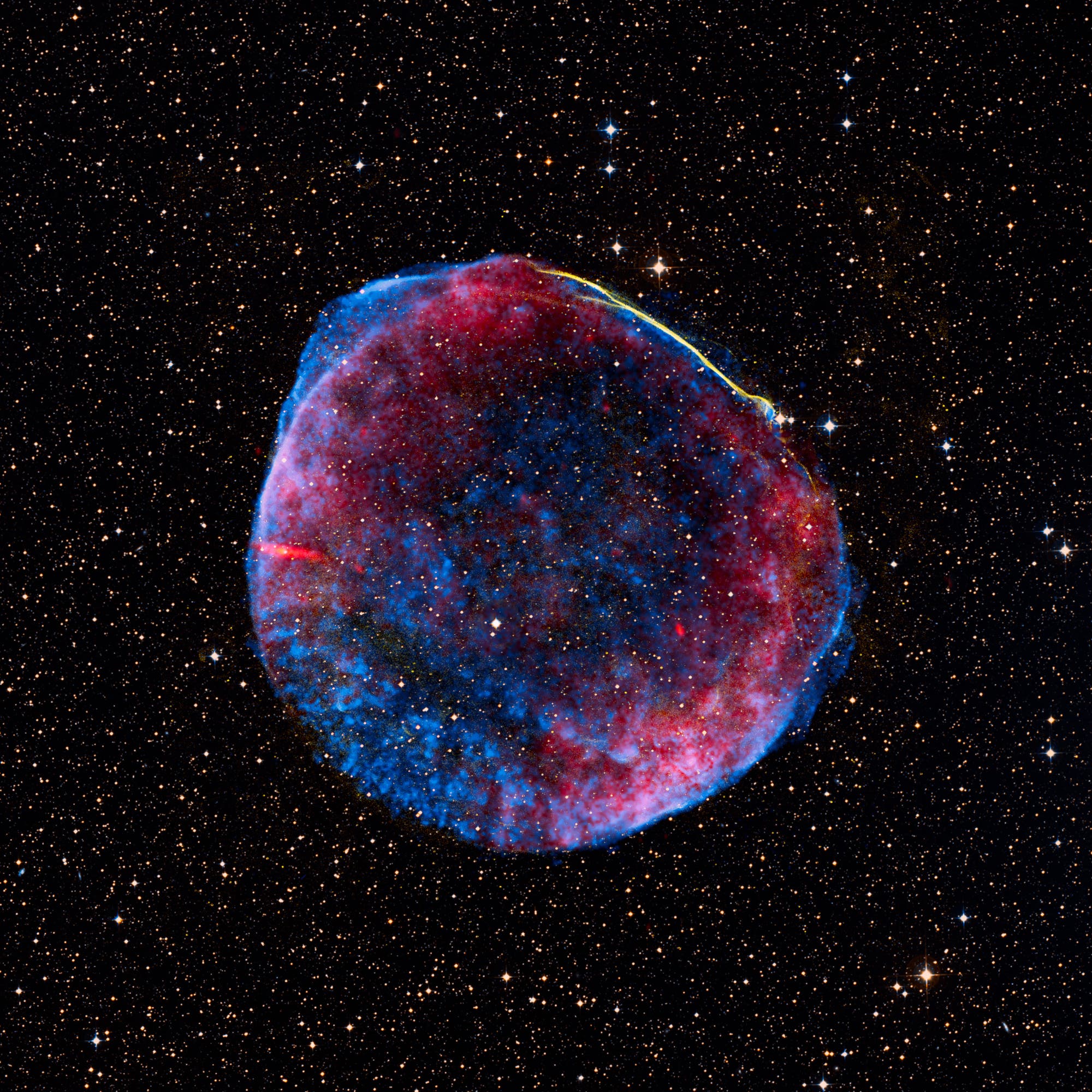 Überrest einer Supernova